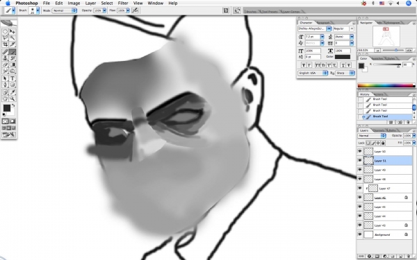 Creation of Narutric (fighter): Step 5